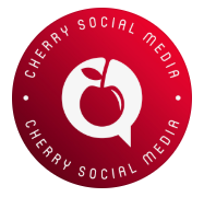 Logo de Cherry Social Media, parceiro de experiência do BR.Summit